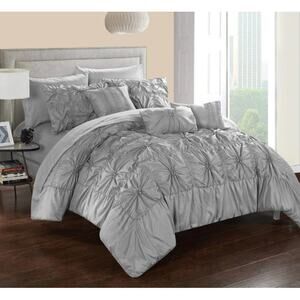 Chic Home Design Springfield Comforter Set - Vintage Bedding, Size - Queen